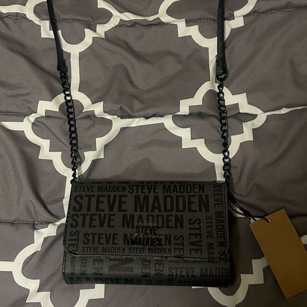 Steve Madden Black Blynn Crossbody Bag